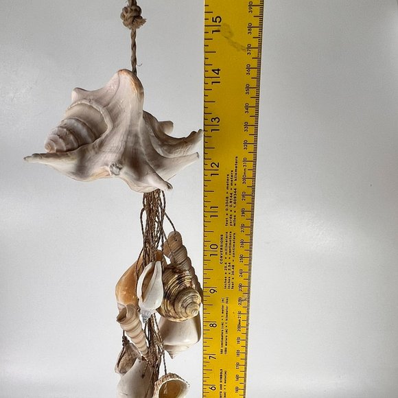 Hanging Sea Shell Mobile Wind Chime Chandelier Boho Nautical Beach Decor - Picture 10 of 13